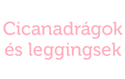 Cicanadrágok és leggingsek logo