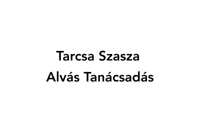 Tarcsa Szasza Alvás Tanácsadás logo