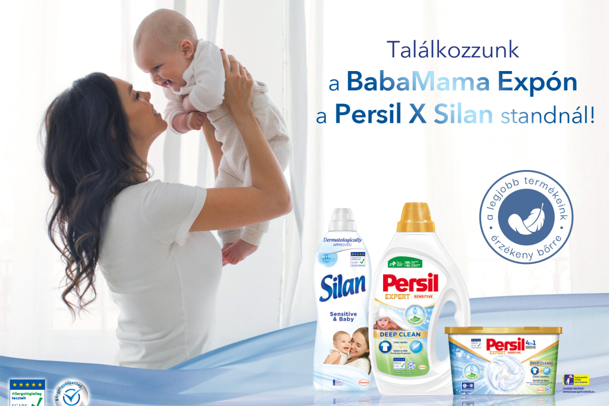 Játékok, kvízek és élmények minden korosztálynak a Persil X Silan standon